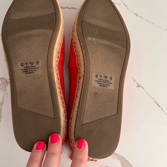 Franco Sarto - slip on Dobby shoe/espadrille. New in box. Size 9 - Picture 5 of 6